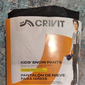 Crivit Kids' Black Snow Pants